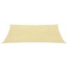 Beige Sunshade Sail 5x6m - UV & Mould Resistant | HipoMarket