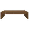 Garden Footstool Honey Brown 120x80 cm Solid Wood Pine