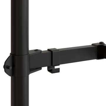 Adjustable Black Steel Monitor Mount | VESA 75/100 mm