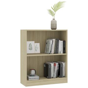 Bookshelf Sonoma Oak 60x24x76 cm - Stylish Storage Solution