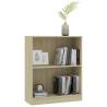 Bookshelf Sonoma Oak 60x24x76 cm - Stylish Storage Solution