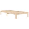 Solid Wood Pine Bed Frame 90x200 cm | Stylish & Sturdy