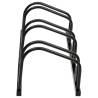 Bike Rack for 3 Bikes - Durable Black Steel Storage Solution