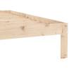 Solid Wood Pine Bed Frame 90x200 cm | Stylish & Sturdy