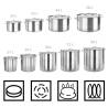 Stainless Steel Stock Pot 32L - 40x26 cm | HipoMarket