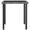 Garden Dining Table Grey 70x70cm - Durable & Stylish