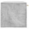 Wall Cabinet Concrete Grey 80x36.5x35 cm | HipoMarket UK