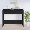 Console Table Black 90x36x75 cm Engineered Wood Colour black Quantity in Package 1 