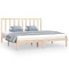 Solid Pine Bed Frame 180x200 cm - Super King Size