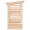 Solid Wood Firewood Rack - 108x73x108 cm | Hipo Market