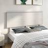 Bed Headboard White 164x6x82.5 cm Solid Wood Pine Colour white Size 164 x 82.5 cm Quantity in Package 1 