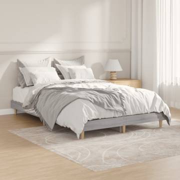 Grey Sonoma Bed Frame 120x190 cm - Small Double - Durable Design