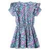 Kids' Ruffle Sleeve Dress - Cobalt Blue 116 | Hipomarket