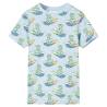 Kids' Pyjamas with Short Sleeves - Light Blue 116 | Hipo Market