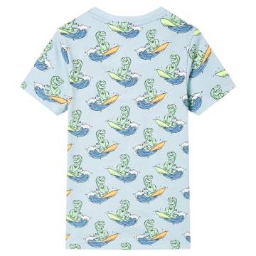 Kids' Pyjamas with Short Sleeves - Light Blue 116 | Hipo Market