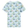 Kids' Pyjamas with Short Sleeves - Light Blue 116 | Hipo Market