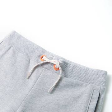 Kids' Grey Shorts with Drawstring | Size 104 - Hipomarket