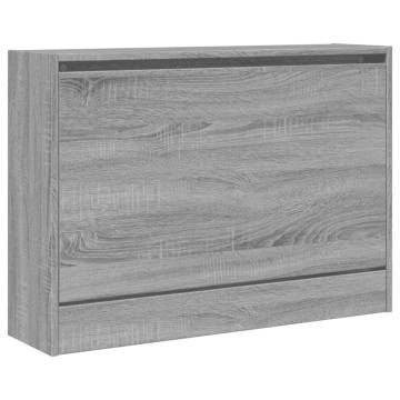 Shoe Cabinet Grey Sonoma - Stylish & Space-Saving Storage