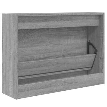 Shoe Cabinet Grey Sonoma - Stylish & Space-Saving Storage