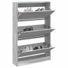 Shoe Cabinet Grey Sonoma 80x21x125.5 cm Engineered Wood Colour grey sonoma Size 80 x 21 x 125.5 cm Quantity in Package 1 Number of 