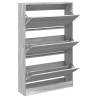 Shoe Cabinet Grey Sonoma - Stylish & Space-Saving Storage