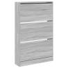 Shoe Cabinet Grey Sonoma - Stylish & Space-Saving Storage