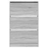 Shoe Cabinet Grey Sonoma - Stylish & Space-Saving Storage