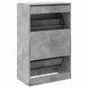 Shoe Cabinet Concrete Grey - Compact Storage Solution