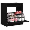 Shoe Cabinet Black 60x42x69 cm Engineered Wood Colour black Size 60 x 42 x 69 cm Quantity in Package 1 Number of 