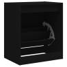 Shoe Cabinet Black 60x42x69 cm | Stylish Storage Solution