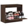 Shoe Cabinet Brown Oak 80x42x69 cm Engineered Wood Colour brown oak Size 80 x 42 x 69 cm Quantity in Package 1 Number of 