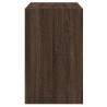 Shoe Cabinet Brown Oak 80x42x69 cm | Compact Storage Solution