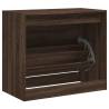 Shoe Cabinet Brown Oak 80x42x69 cm | Compact Storage Solution