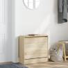 Shoe Cabinet Sonoma Oak | Space-Saving Design - HipoMarket