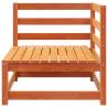 Garden Sofa Corner Wax Brown - Solid Pine Wood | HipoMarket