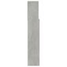 Headboard Cabinet Concrete Grey 120x19x103.5 cm - Hipomarket