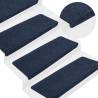 Stair Mats Self-adhesive 15 pcs 65x24.5x3.5 cm Blue Colour blue Size 65 x 24.5 x 3.5 cm Quantity in Package 15 