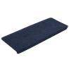 Blue Self-Adhesive Stair Mats - 15 pcs | Hipomarket UK