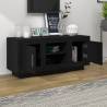 Stylish Black TV Cabinet 102x35x45 cm | HiPo Market