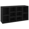 Shoe Bench Black - Stylish Storage Solution | Hipo Market