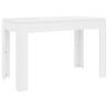 High Gloss White Dining Table - Stylish Engineered Wood | HipoMarket