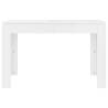 High Gloss White Dining Table - Stylish Engineered Wood | HipoMarket