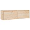 Wall Cabinets 2 pcs - Solid Pinewood | Hipo Market