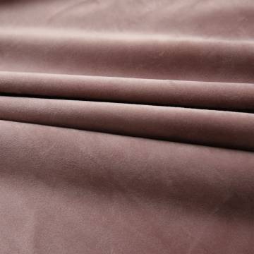 Elegant Velvet Blackout Curtains - Antique Pink 140x245cm