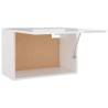 High Gloss White Hanging Cabinet - 60x31x40 cm | HipoMarket