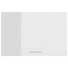 High Gloss White Hanging Cabinet - 60x31x40 cm | HipoMarket