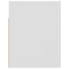 High Gloss White Hanging Cabinet - 60x31x40 cm | HipoMarket