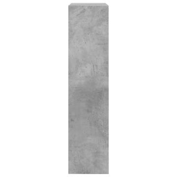 Shoe Cabinet Concrete Grey - 60x21x87.5 cm | Hipomarket