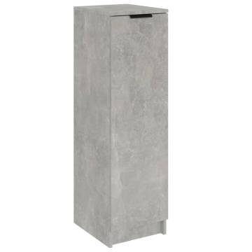 Shoe Cabinet Concrete Grey - Stylish Storage Solution