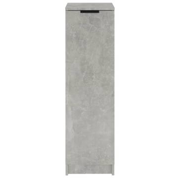 Shoe Cabinet Concrete Grey - Stylish Storage Solution